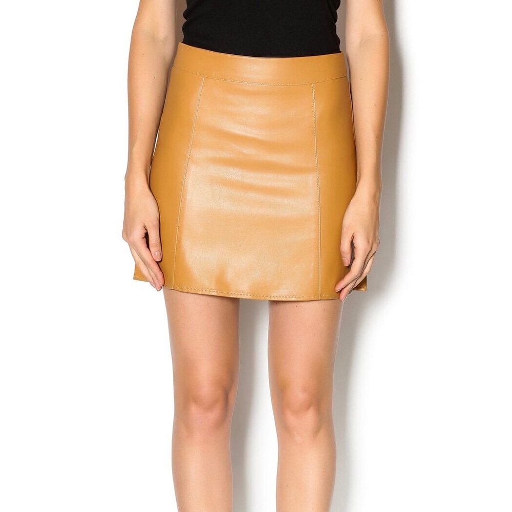 Bishop + Young Camel Colored Skirt